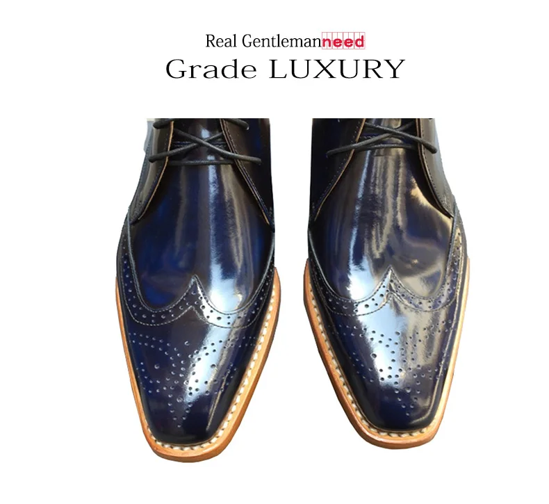 SIPRIKS; итальянские мужские сапоги с рантом в стиле ретро; Уникальные темно-синие ботинки-дезерты; мужские ковбойские ботинки; броги; размер 44