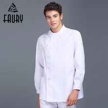 Высокое качество Для Мужчин's скрабы Топы; пальто с длинными рукавами; Спецодежда для врача медсестры Больничная хирургическая Medicos медицинские халаты лаборатории пальто комбинезоны для девочек