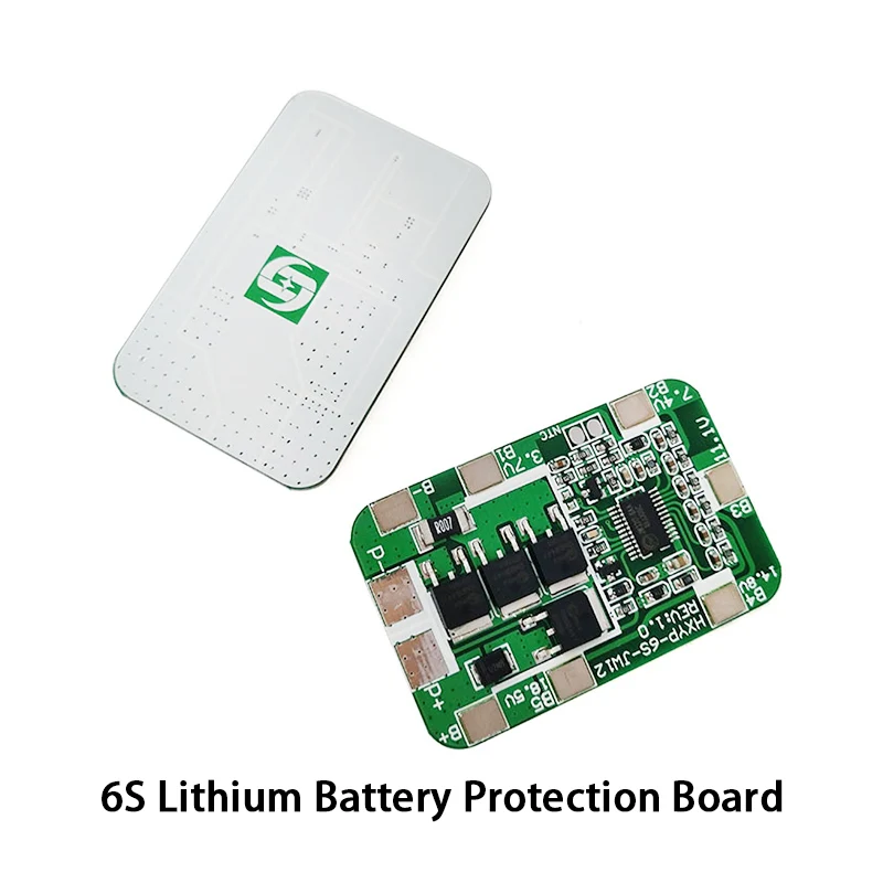6S 14A 22.2V Lithium Li-ion 18650 Battery Packs BMS Protection PCB Board Circuit