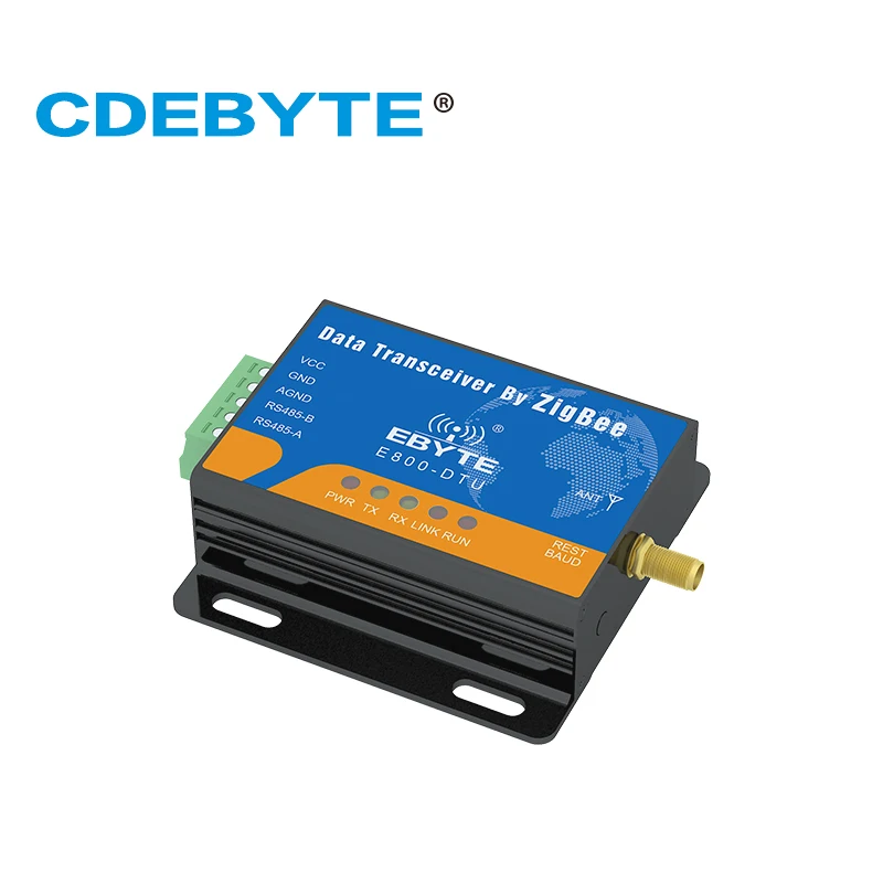 E800 DTU(Z2530 485 27) большой диапазон RS485 CC2530 2 4 ГГц 500 МВт беспроводной трансивер 27 дБм