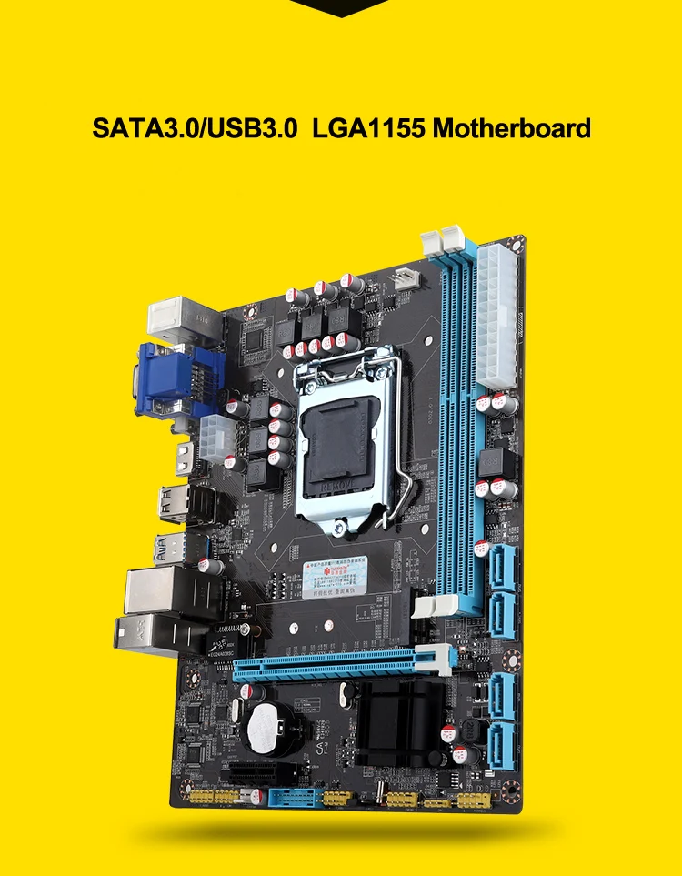 Скидка материнская плата с M.2 SSD слотом бренд huanan Zhi H110 LGA1151 материнская плата с VGA/HDMI портом для i5 8500 SATA3.0 USB3.0