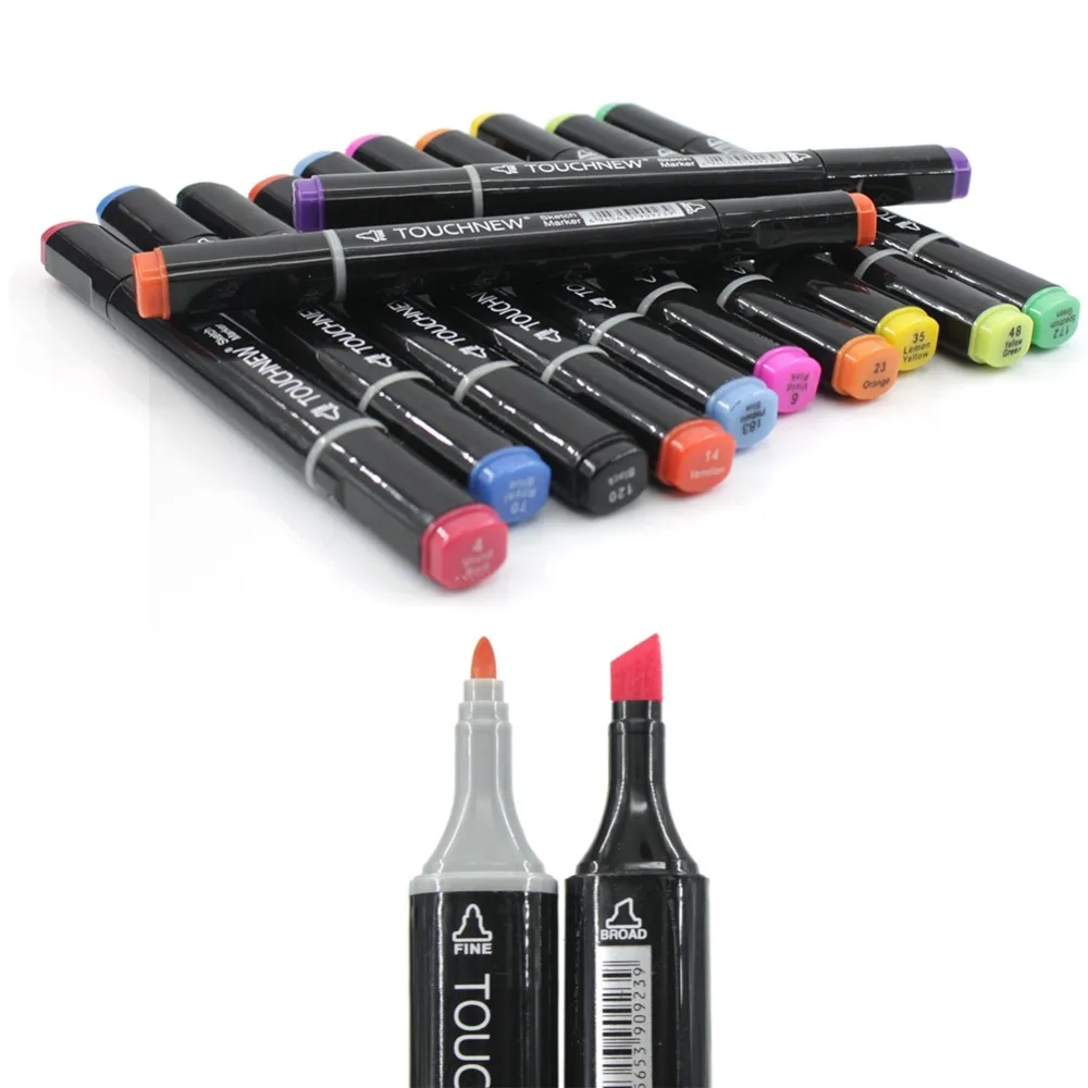 

alcohol markers Ink Art Marker Pen DIY Crafts for Artist art supplies lettering pen set painting Sketch drawing markers