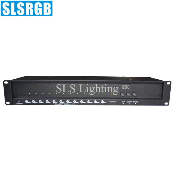 SLS 1306C 12ch dmx power switch pack 12 channel dmx dimmer pack