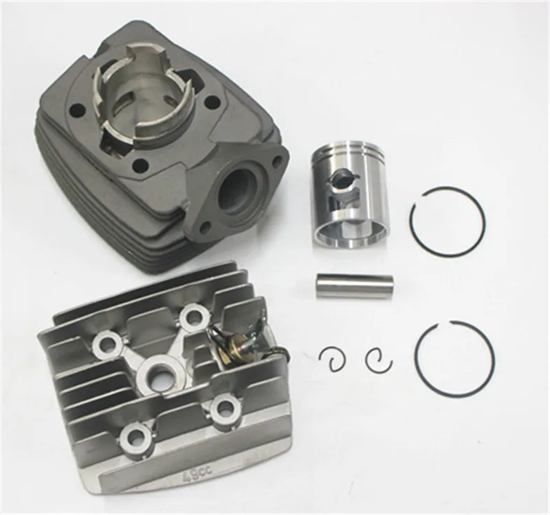 

Motorcycle Airsal 40mm Cylinder kit with Cylinder head Alu aluminum with decompressor for PEUGEOT 103 104 105 RCX SP SPX NEW