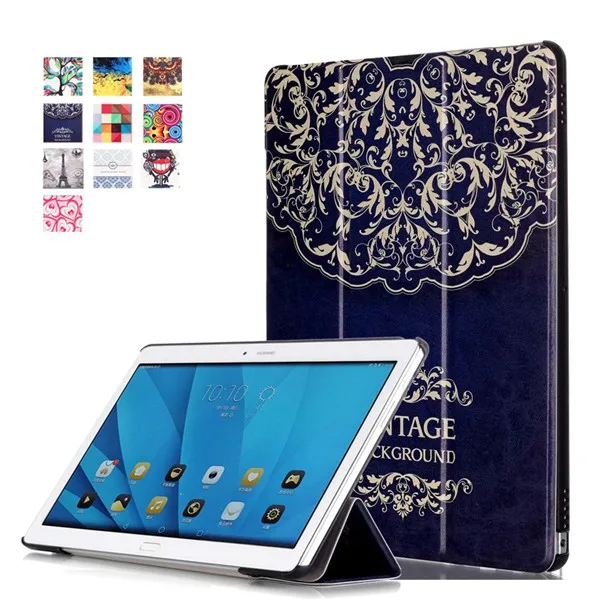 

Smart Cover leather case For Huawei MediaPad M2 10 M2-A01W M2-A01L 10.1 10.1" Tablet Case Flip Cover Protective shell