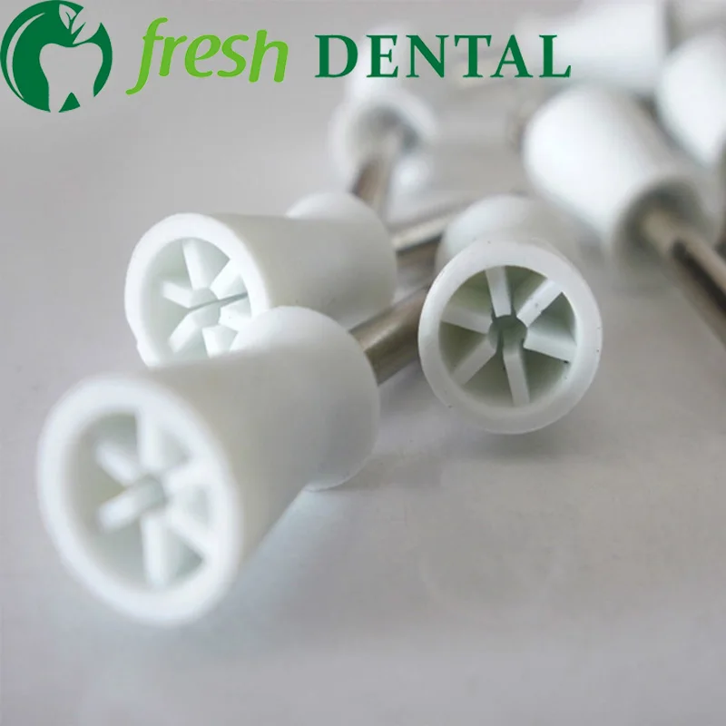 100PCS Dental Polishing Cup Prophy Rubber Cups Latch style ...