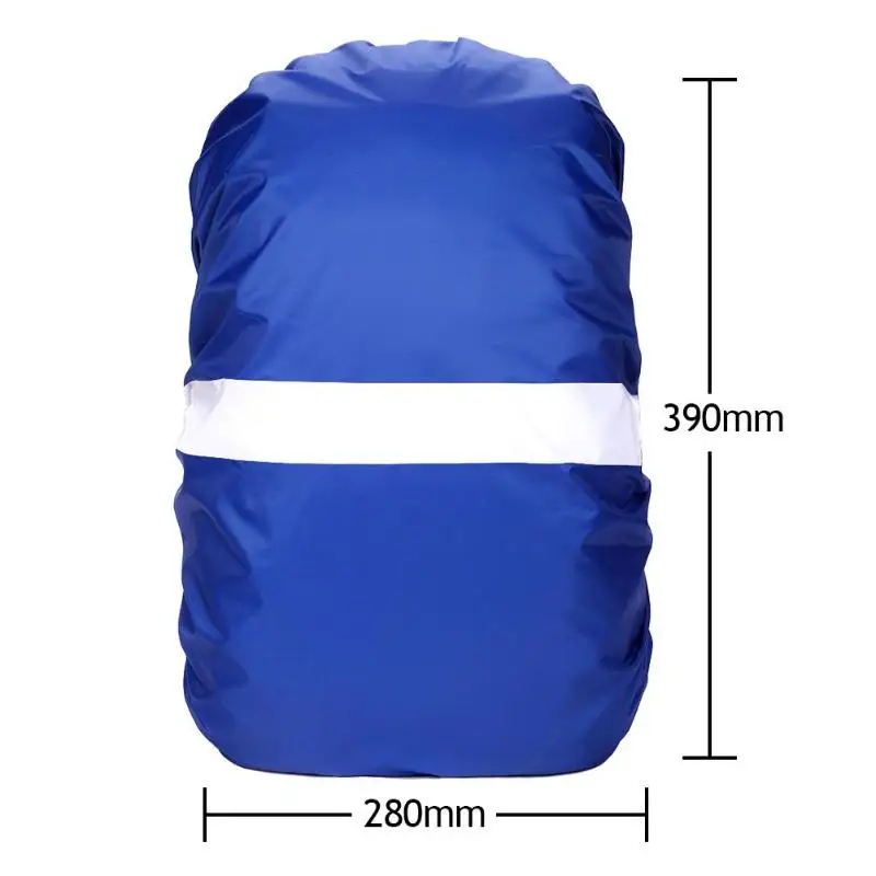 20L Многофункциональный рюкзак дождевая Крышка Регулируемый водонепроницаемый рюкзак с защитой от пыли мешок светоотражающий пылезащитный дождевик