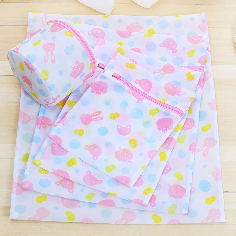 

Zippered Mesh Laundry Wash Bags Foldable Delicates Lingerie Bra Socks Underwear Washing Machine Clothes Protection Organizer Bag