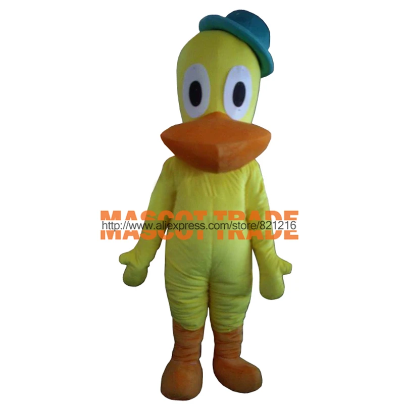 

Pato Duck Mascot Costume Cartoon Character Costume Fur Mascot Costume Adult Fancy Dress Costume for Halloween party event