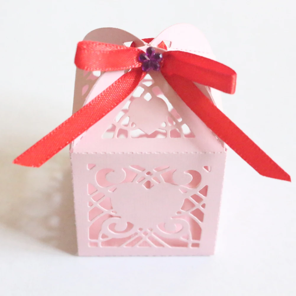 Цветок большое сердце конфеты подарочная коробка форма металлические Вырубные штампы 3D DIY Скрапбукинг Ремесло вырубка фото украшение для пригласительных открыток