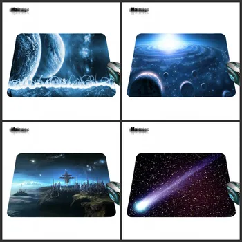 

Mairuige Hot Print Design Anti-skid New Custom Night Too Starry Rectangle Mouse Pad Computer Game Mat 220x180X2mm