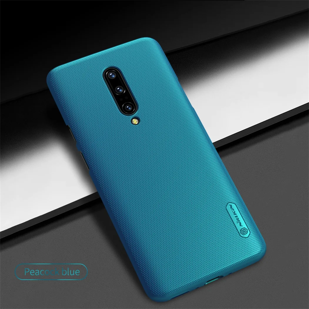 Для OnePlus 7 Pro Чехол OnePlus7 чехол Nillkin Super Frosted Shield жесткая задняя панель из поликарбоната защитный чехол для телефона OnePlus 7 Pro