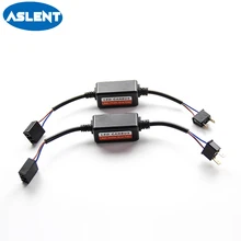 Buy ASLENT 2pcs Error Free Canbus Decoder Wiring for LED Car Headlight Bulb Kits Fog Lamps H4 H7 H1 H11 9006 9007 9005 Anti-Flicker Free Shipping