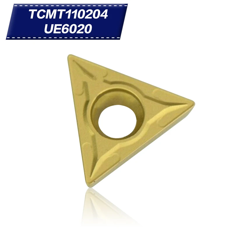 

10Pcs TCMT110204 UE6020 Internal Turning Tools Carbide inserts Cutting Tool CNC Tools Lathe tools Lathe cutter