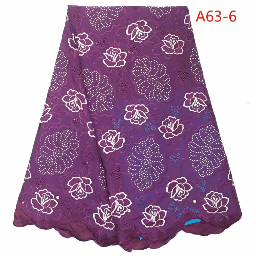 

Best Selling 2018 Products Swiss Voile Lace In Switzerland Nigerian Party Cotton Lace Fabric African Stones Material