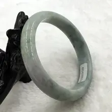 02096 Сертифицированный класс Натуральный Лавандовый зеленый женский браслет из твердого материала