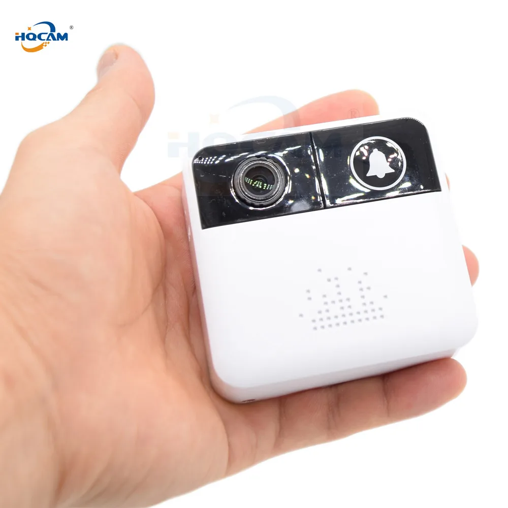 HQCAM 720P Battery Camera WiFi Camera font b Wireless b font doorbell Rechargeable Battery Powered ip