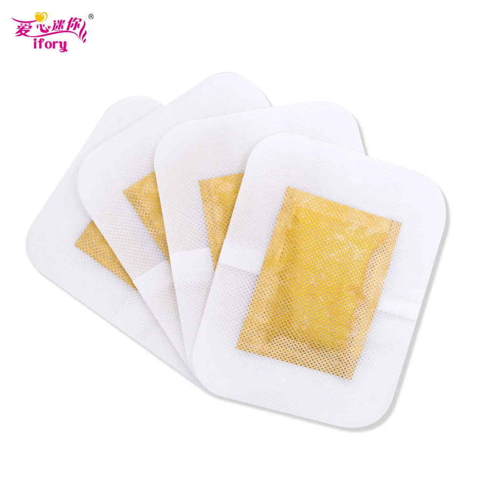 

Ifory 4 Pieces Ginger Essential Detox Foot Patch Improve Body Moisture and Iregular Menstruation Bamboo Vinegar Pads