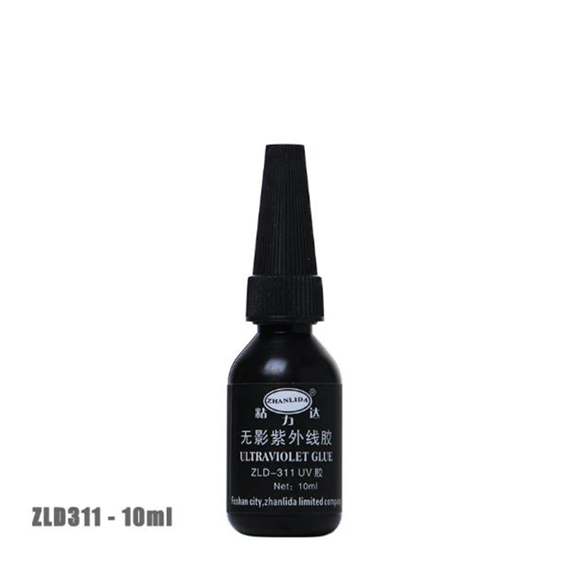 Fixparts 10Pcs 311 10ML Ultraviolet UV Glue Transparent Crystal Crafts