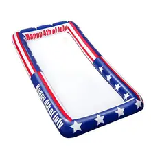 Inflatable Salad Tray PVC Party Water Beer Serving As Picture Fruit Party, Pool Plate