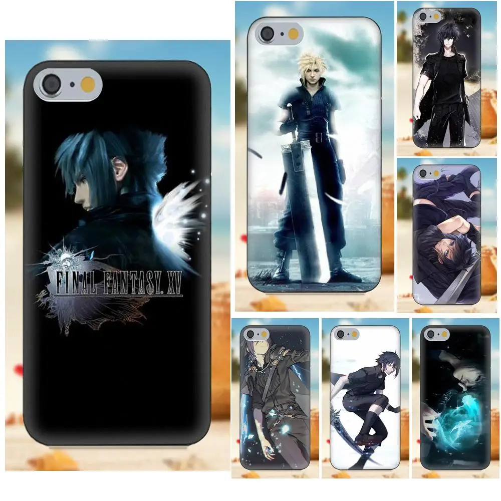 

Soft TPU Cover Case For Huawei G8 Honor 5C 5X 6 6X 7 8 9 Y5II Mate 9 P8 P9 P10 P20 Lite Plus 2017 Noctis Final Fantasy Design