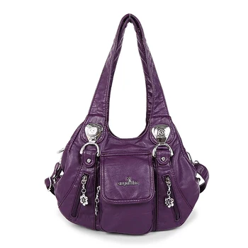 

Women Casual high quality PU Leather Durable Hobo Bag Satchel Design Female Leisure Large Shoulder Bags Lady Shopping Handbag