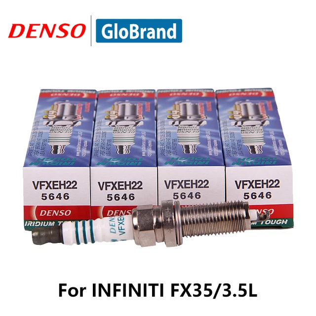 DENSO Car Spark Plug For Infiniti Q50 Q70 ESQ G35 M35 EX25/35 QX56 FX35