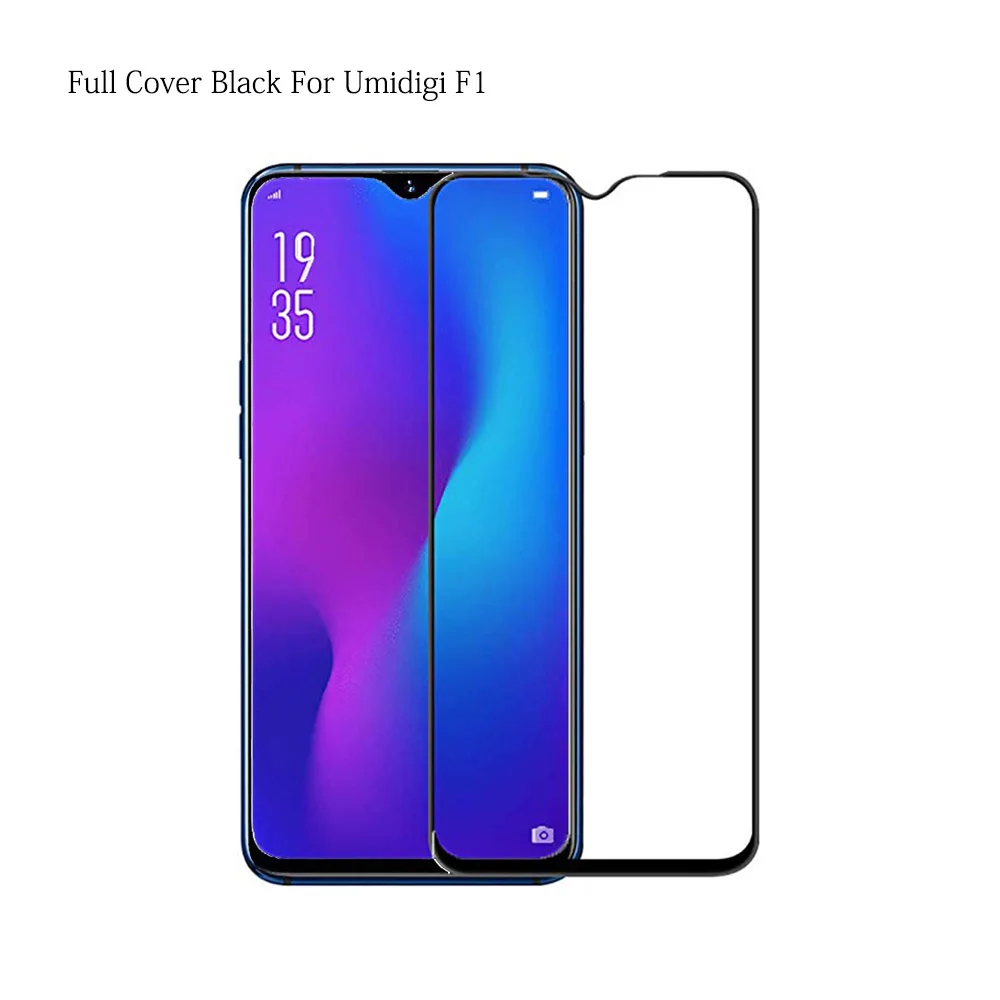 

2.5D 9H Tempered Glass For UMIDIGI F1 Smartphone Screen Protector Toughened Protective With Transparent Anti-Glare Anti-Blue Ray