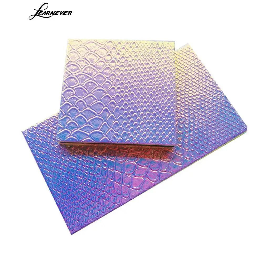 

LEARNEVER Fish-scale Patterns Empty Magnetic Palette Eyeshadow Blusher Lipstick Lip Gloss Powder Fundation Diy Refill Palette