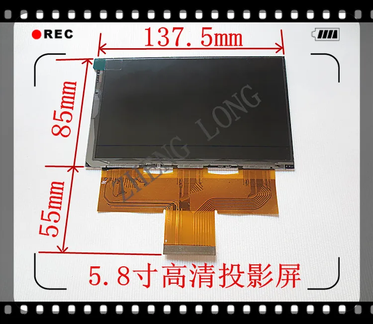 Polegadas Projetor Lcd Resolução 1280x720 Suporte 1920x1080 Faça Você Mesmo Projetor Acessórios Cl720 Cl720d Cl760 Novo 5.8 - Imagem 6