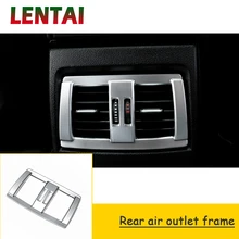 LENTAI, авто, внутренняя задняя часть, на вентиляционное отверстие, декоративные полоски, отделка, наклейки, Стайлинг для BMW F30, F34, F35, 3 серии, 320i, 316i, аксессуары