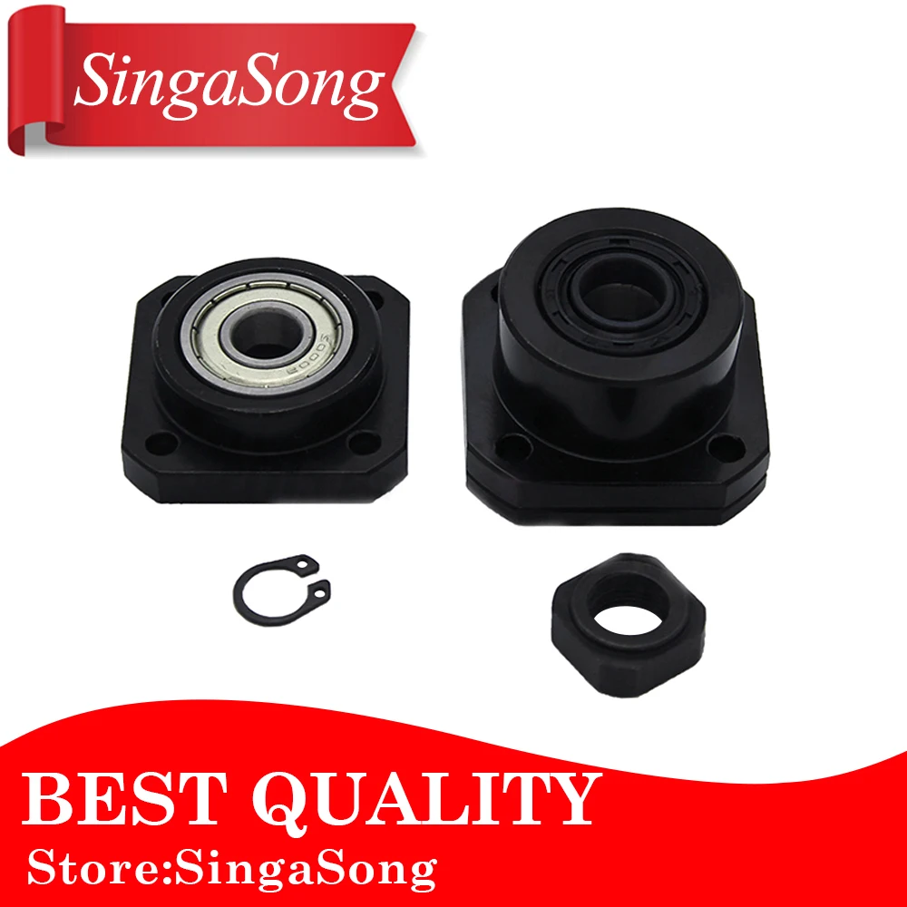 

FK12 FF12 Support for Ball Screw 1605 set :1 pc FK12 Fixed Side +1 pc FF12 Floated Side for XYZ CNC parts