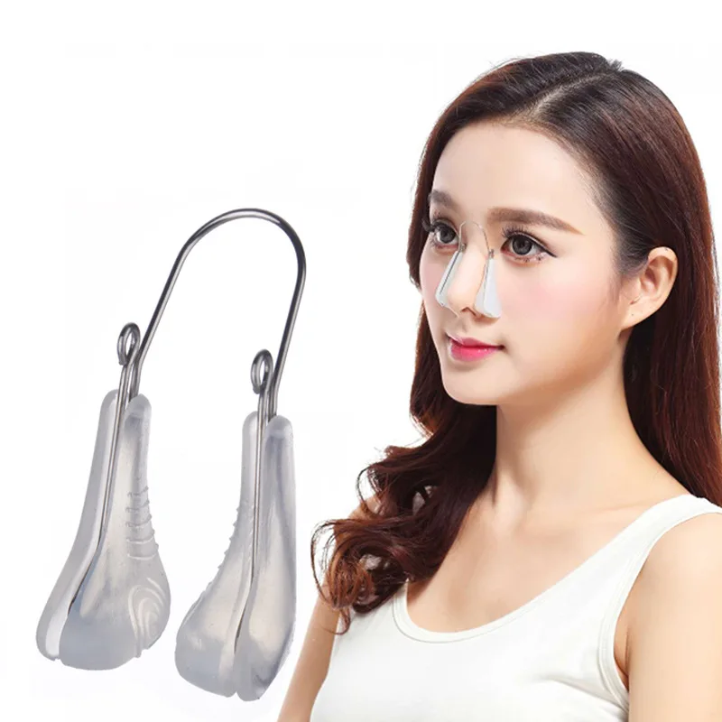 Silicone Nose Shaper Nose Up Lifting Soft Safety Bridge Straightener Corrector Slimmer Beauty Tools For Wide Crooked Nose 2