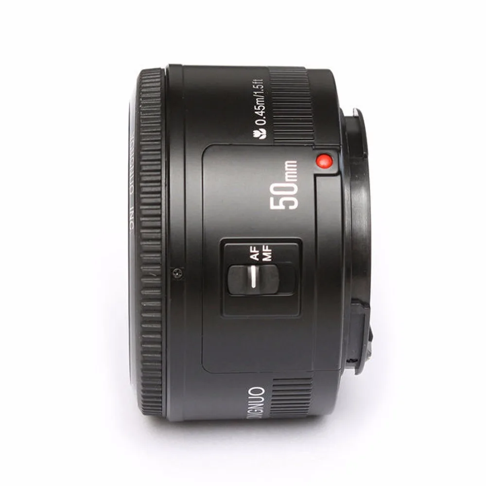 YONGNUO YN EF 50 мм f/1,8 AF апертура объектива Автофокус YN50mm f1.8 объектив для Canon EOS DSLR камер