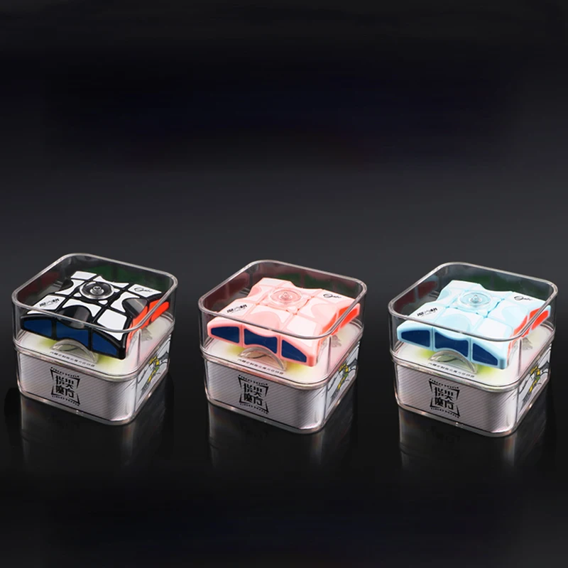 Qiyi mofangge полностью функциональный 1x3x3 волшебный кубик и Спиннер, ручной Спиннер для пальцев, интеллектуальные игрушки для снятия стресса, головоломка