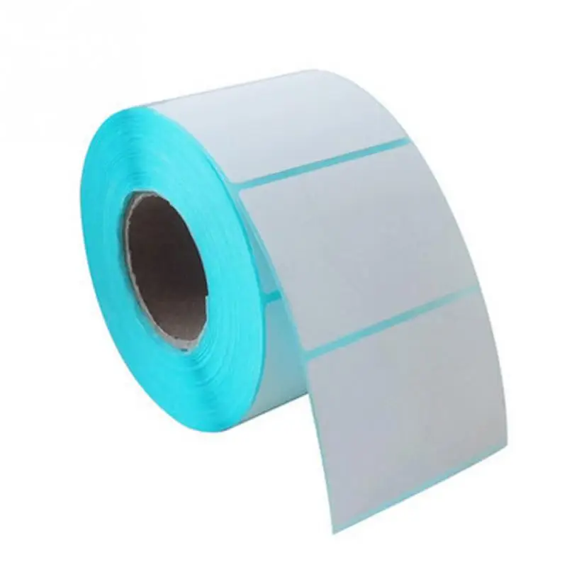 700Pc/ Roll Thermal Labels 50mm x 40mm White Permanent Adhesive Label