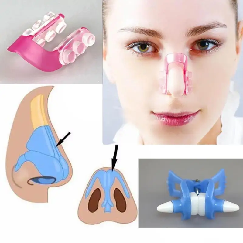 

3Pcs/Lot Nose Up Clip Bridge Lifting Shaping Shaper Clipper Straightening Beauty Nose Clip Facial Clipper Corrector