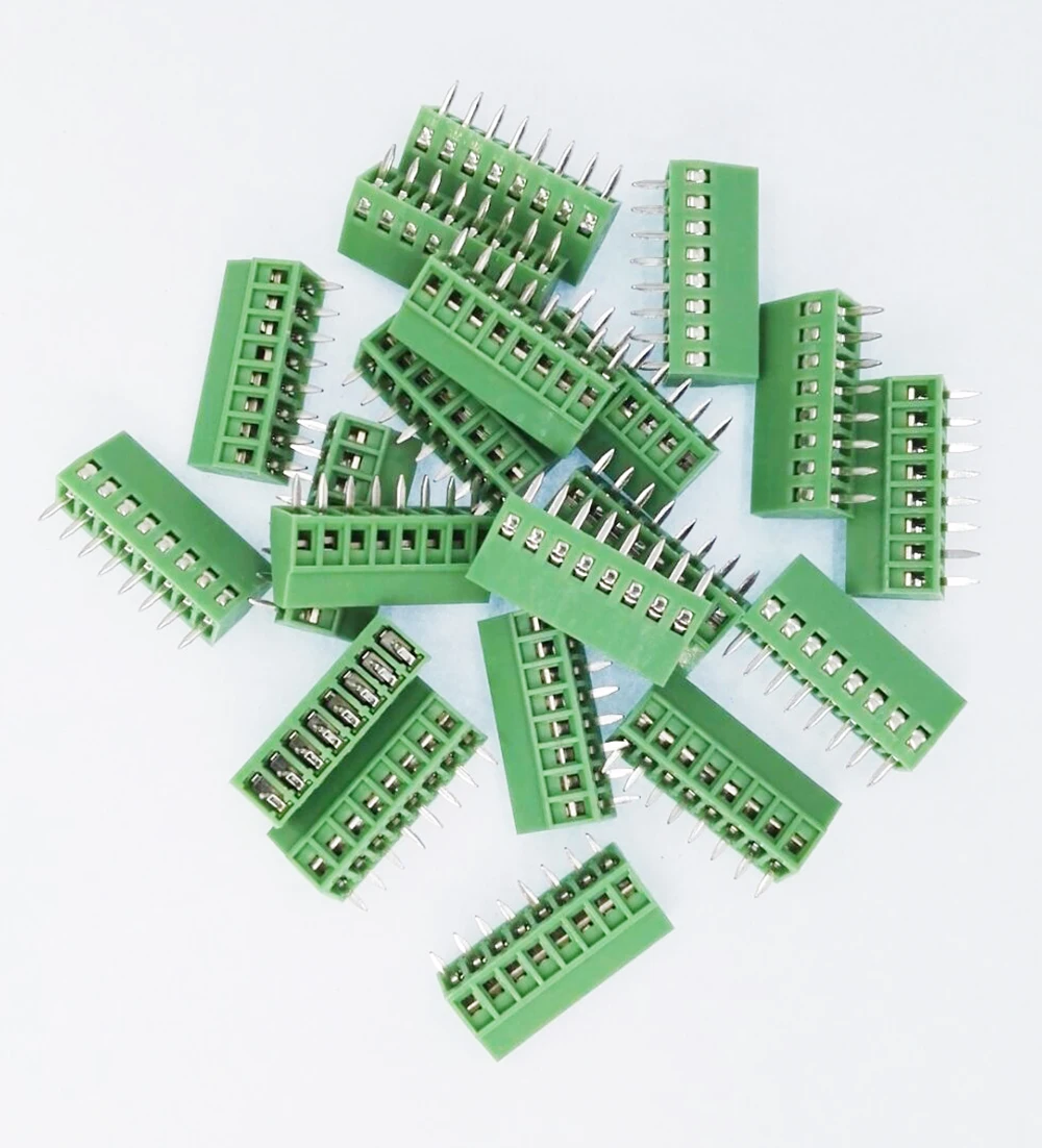 E Simpo 4 шт./лот 2 54 мм Шаг PCB винтовой клеммный блок 8P 150V6A UL 130V8A IEC CE Rohs|terminal block|block blocklot