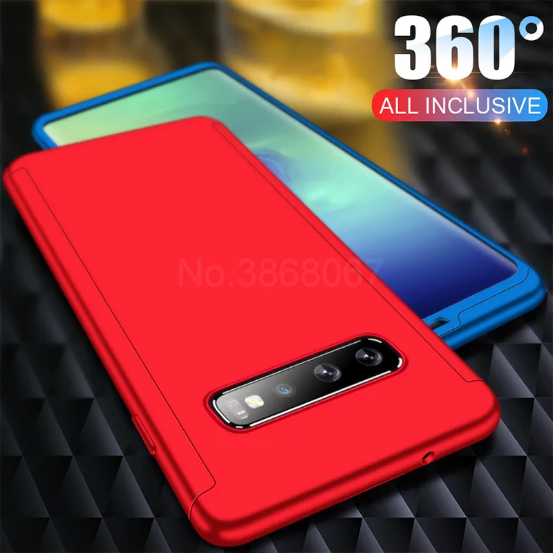

MooPok 360 Full Cover Phone Case For Samsung Galaxy S10 Plus Lite S10E Protective Cover For Galaxy A30 A50 M10 M20 A9 2018 Case