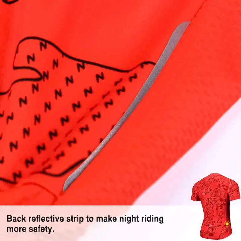 Пальто... 2018 красный Pro Vélo летний комплект Велосипедная форма Майо Ropa Ciclismo