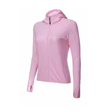 Бег куртка для женщин Йога на молнии с длинным рукавом дамы спортивная Фитнес Женская толстовка спортивные женская спортивная одежда толстовка