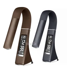 Новинка, светодиодная настольная лампа, защита глаз, 34 лампы, бусины, креативный регулируемый светильник, высший сорт кожи, светодиодная настольная лампа со светодиодным дисплеем