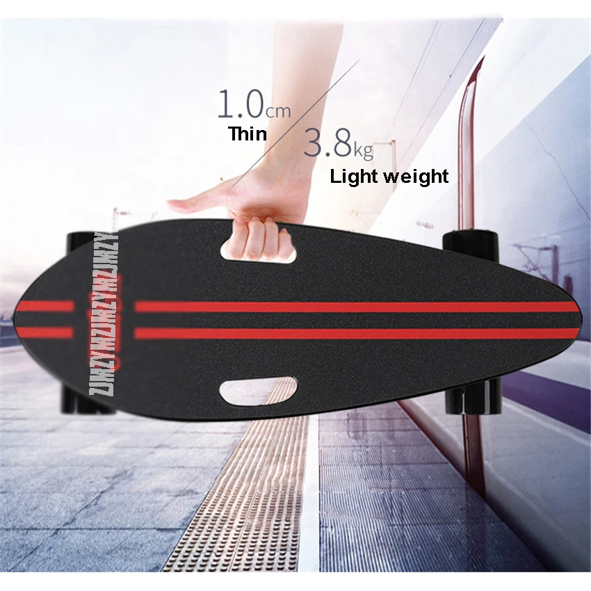 

Ultra-thin 10mm 3.8kg Mini Original Skate Board 4 Wheels Fish Skateboard Scooter Max Speed 30km/h Street Board For Kids Adults