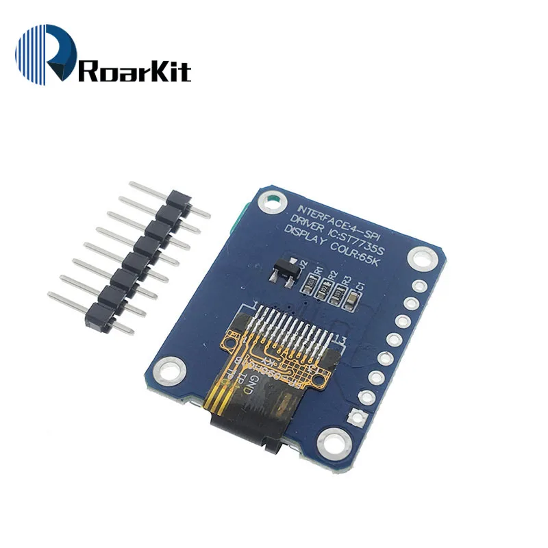 TFT дисплей 0,96/1,3 дюймов ips 7P SPI HD 65K полноцветный ЖК-модуль ST7735 Привод IC 80*160(не OLED) для Arduino