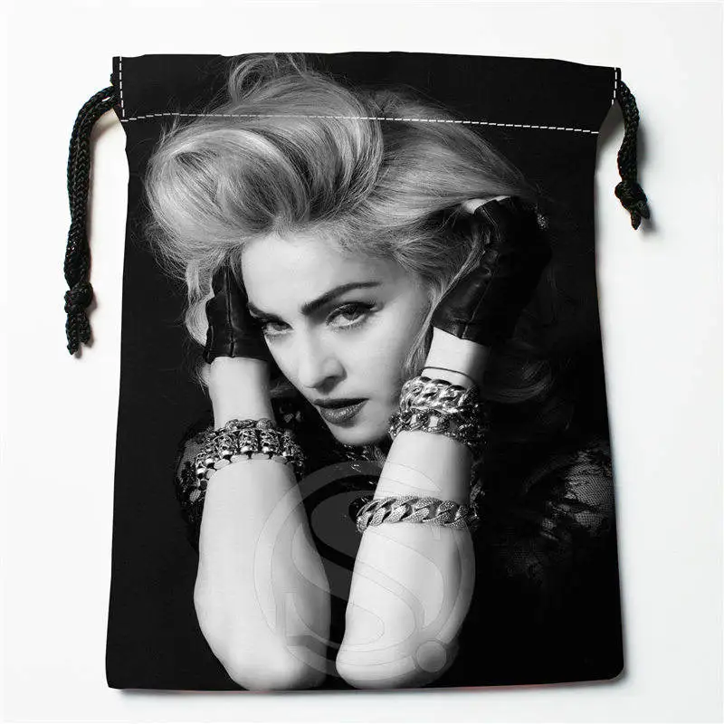 

J&w67 New Madonna Custom Printed receive Bag Compression Type drawstring bags size 18X22cm W725&Dd67W