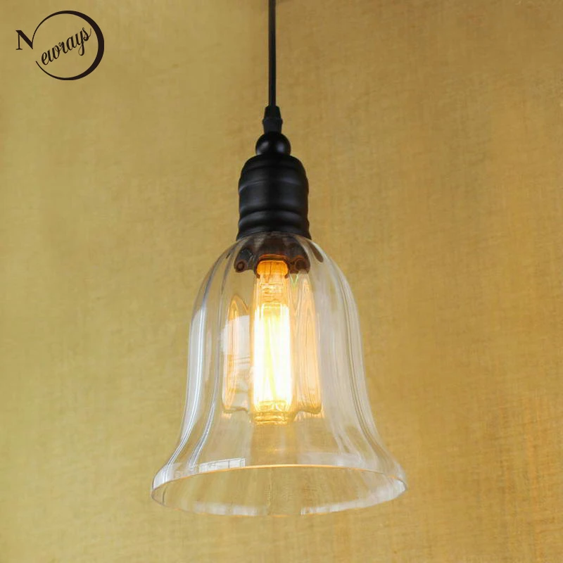 Подвесной светильник из прозрачного стекла с лампочкой Эдисона|glass animal lamps|glass