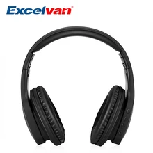 Excelvan BT-9966 Складные bluetooth наушники Регулируемая 40 мм Extra Bass FM режим Micro SD Беспроводной наушников