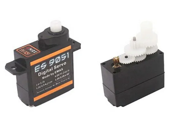 4 шт./лот EMAX ES9051 ES9251 1g/3 6g цифровой сервопривод пластиковый механизм крутящий