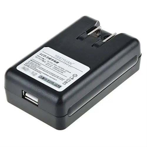 Универсальное зарядное устройство с ЖК дисплеем и USB портом|Зарядные устройства|
