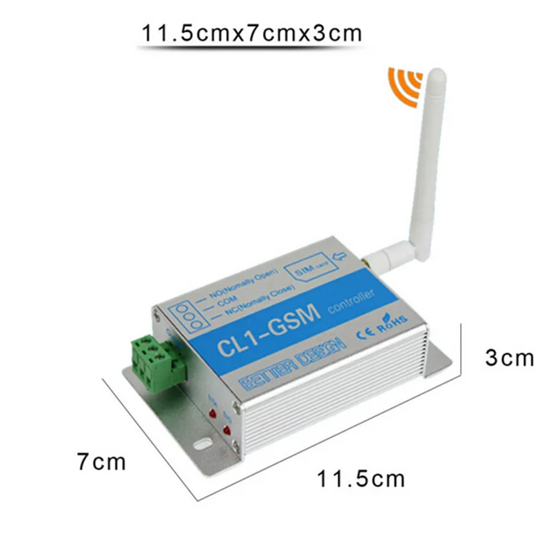 Gsm Relay Smart Switch Phone Call Sms Sim Controller Cl1-Gsm